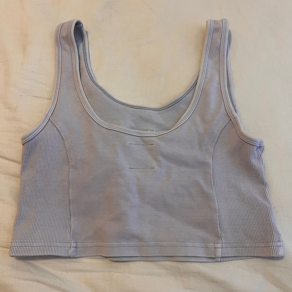 Kith Lavender Ribbed Top - Picture 2 of 3